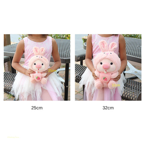 Boba Pig Kuscheltier Weiches Plüschtier Geschenk für Mädchen & Jungen