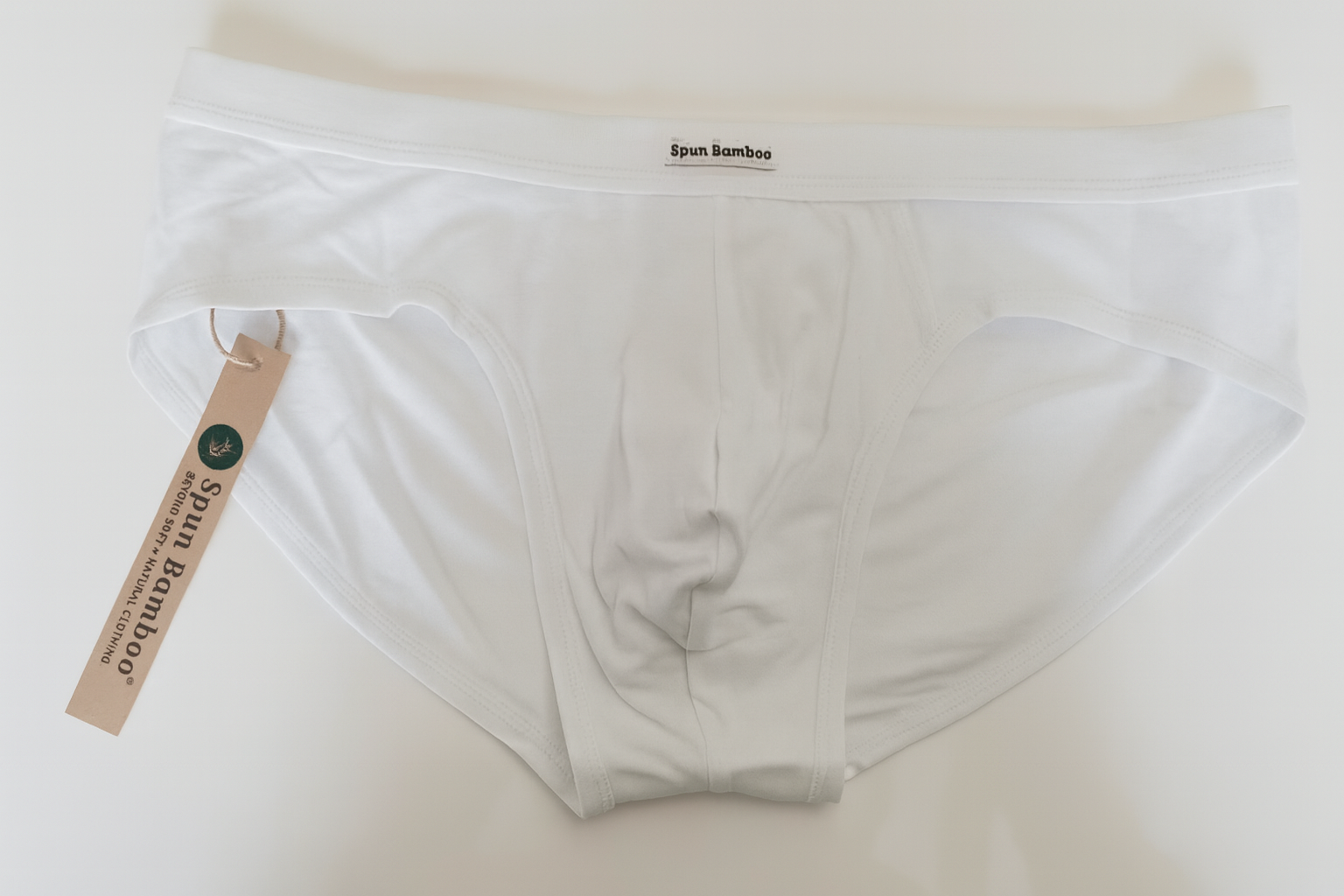 Men's Premium Bamboo Briefs | Contoured Pouch, Tag-Free & Flatlock Seams | S–XXL