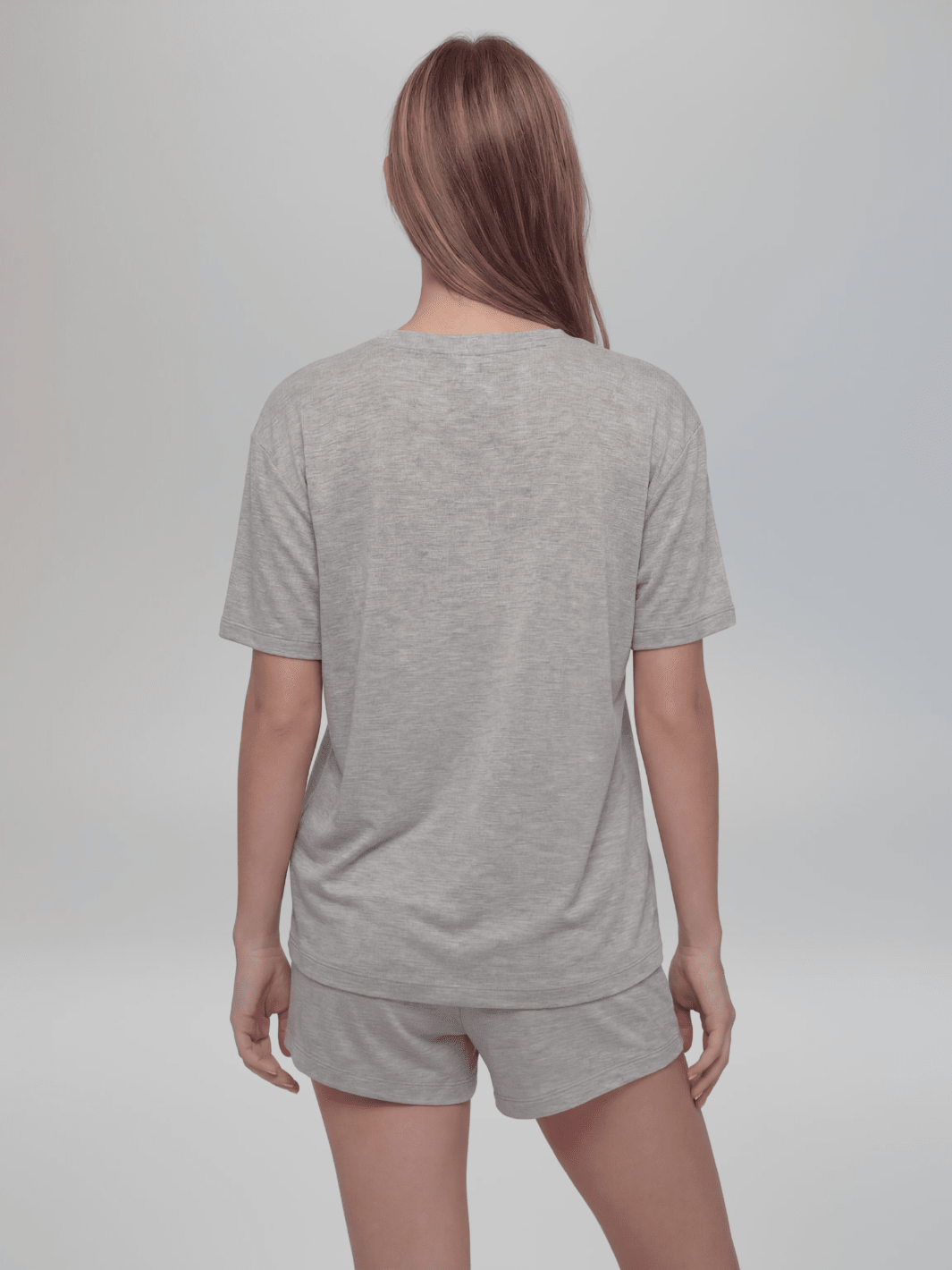 Butterweiches Modal Schlafanzug-Shorts-Set – Atmungsaktives, entspanntes Lounge-Set