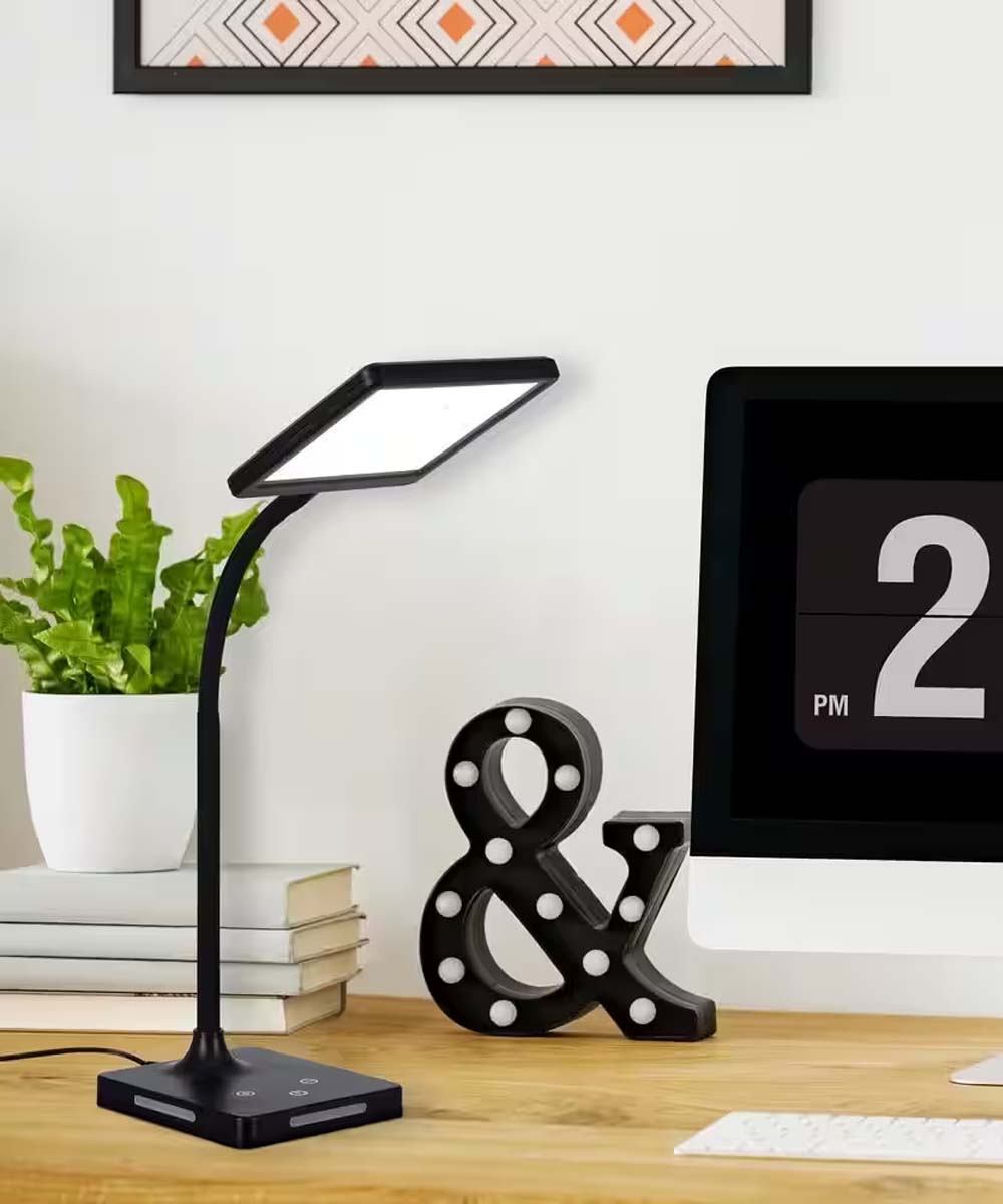 Charge Up Circadian LED Desk Lamp (Set of 2)  21"H