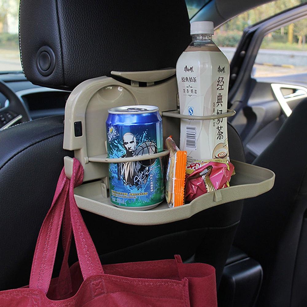 Car Steering Wheel Desk Tray – Portable Laptop, Food & Drink Holder for Travel
