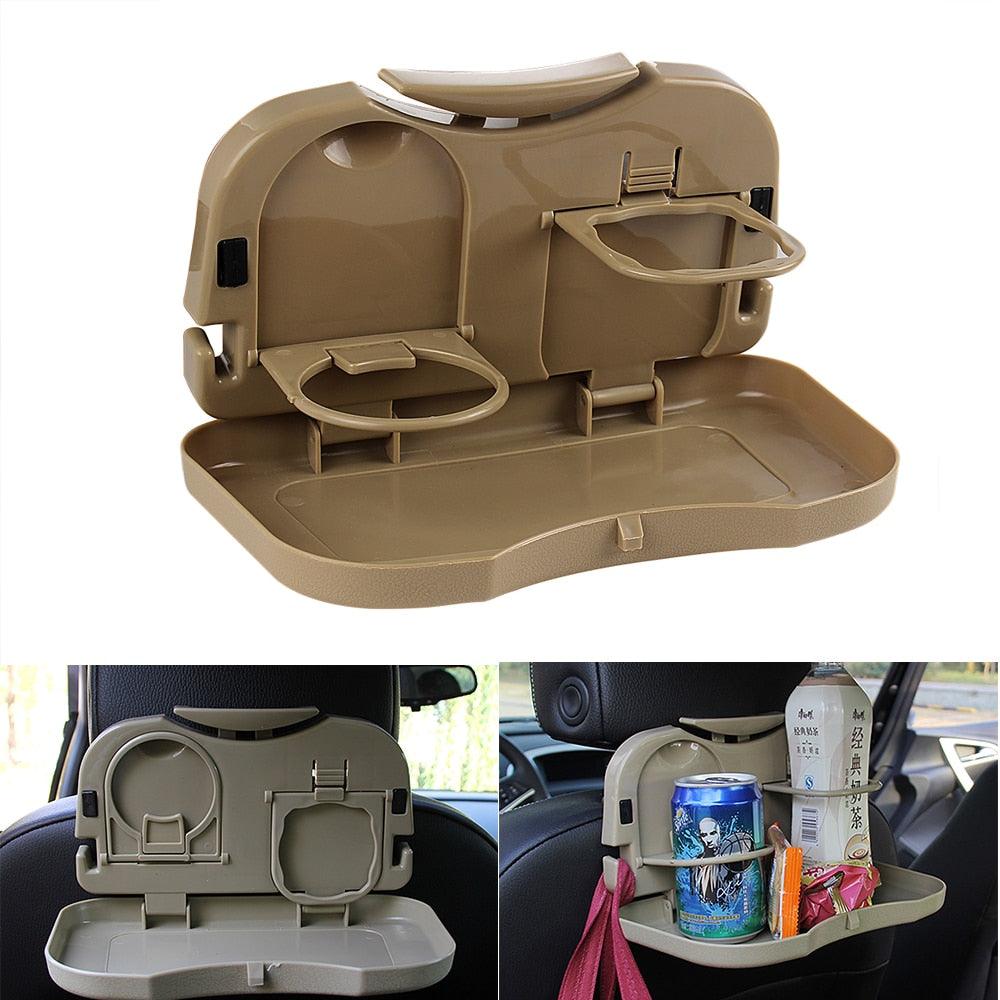 Car Steering Wheel Desk Tray – Portable Laptop, Food & Drink Holder for Travel