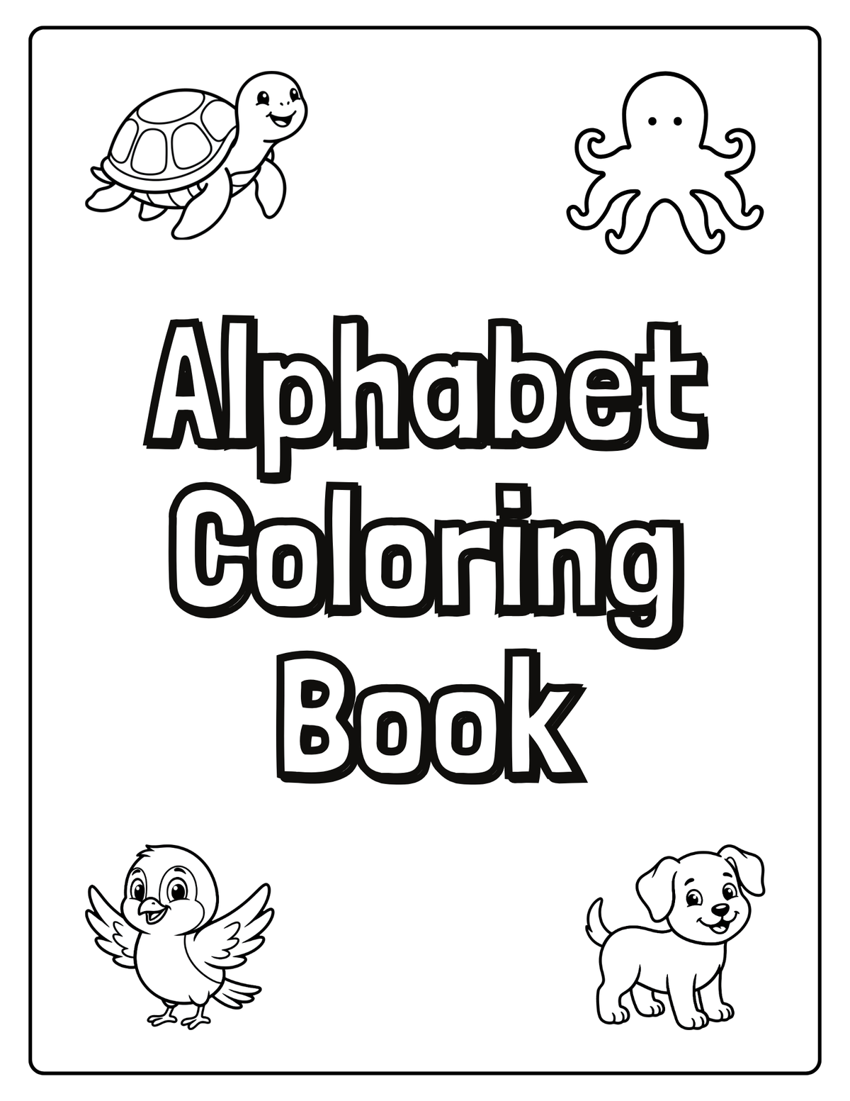 Alphabet Coloring Book