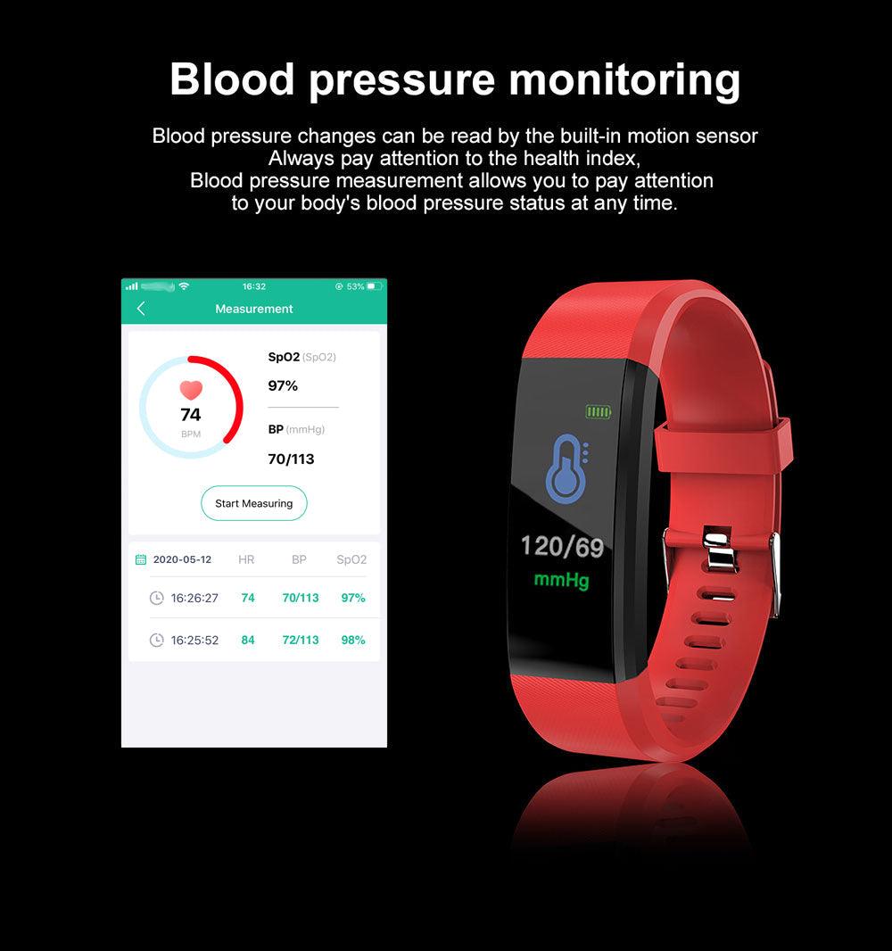 Kids Smart Fitness Watch with Heart Rate Monitor, Sleep Tracker & Call Alerts — Waterproof, Boys & Girls