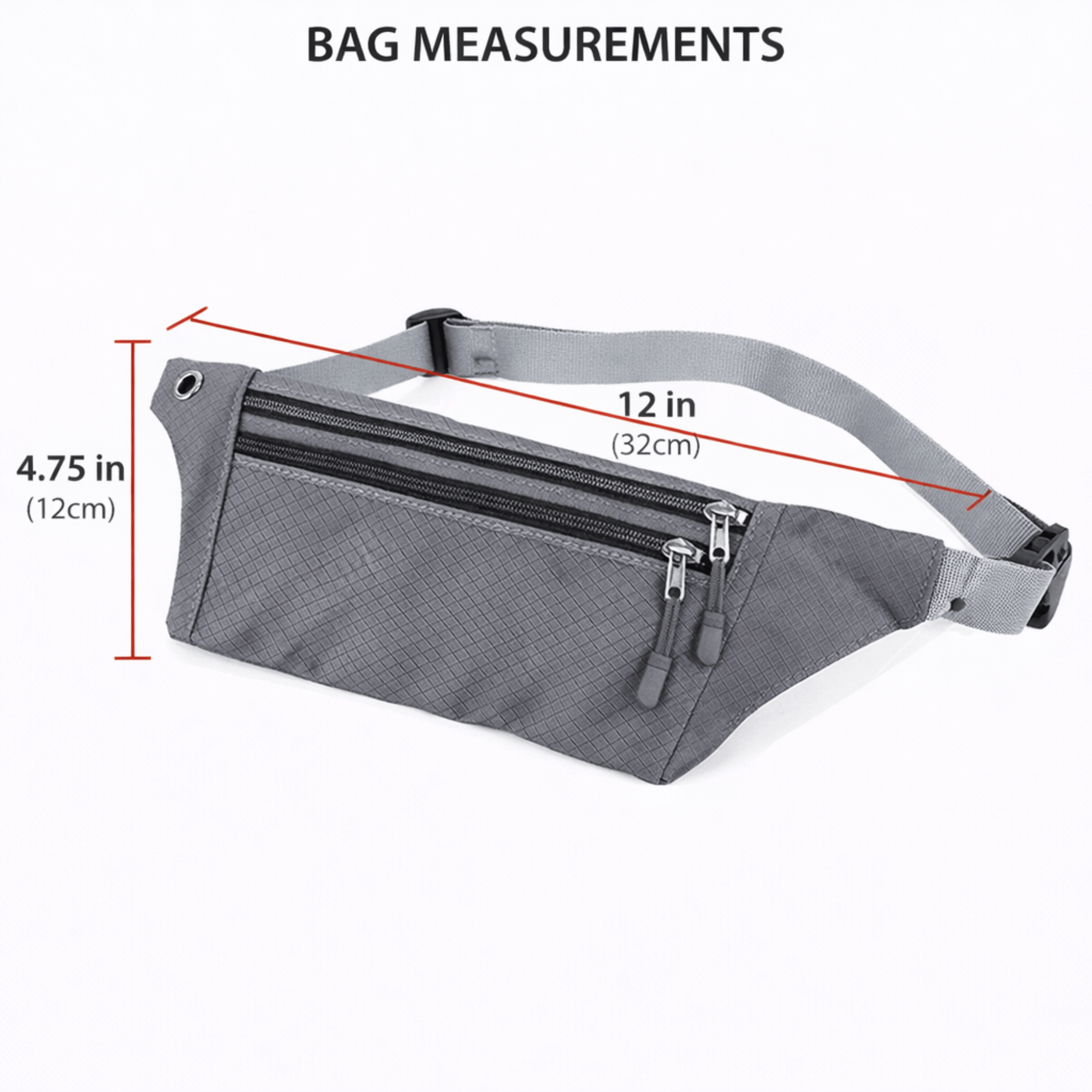 Fitness Waterproof Fanny Pack for Running & Travel