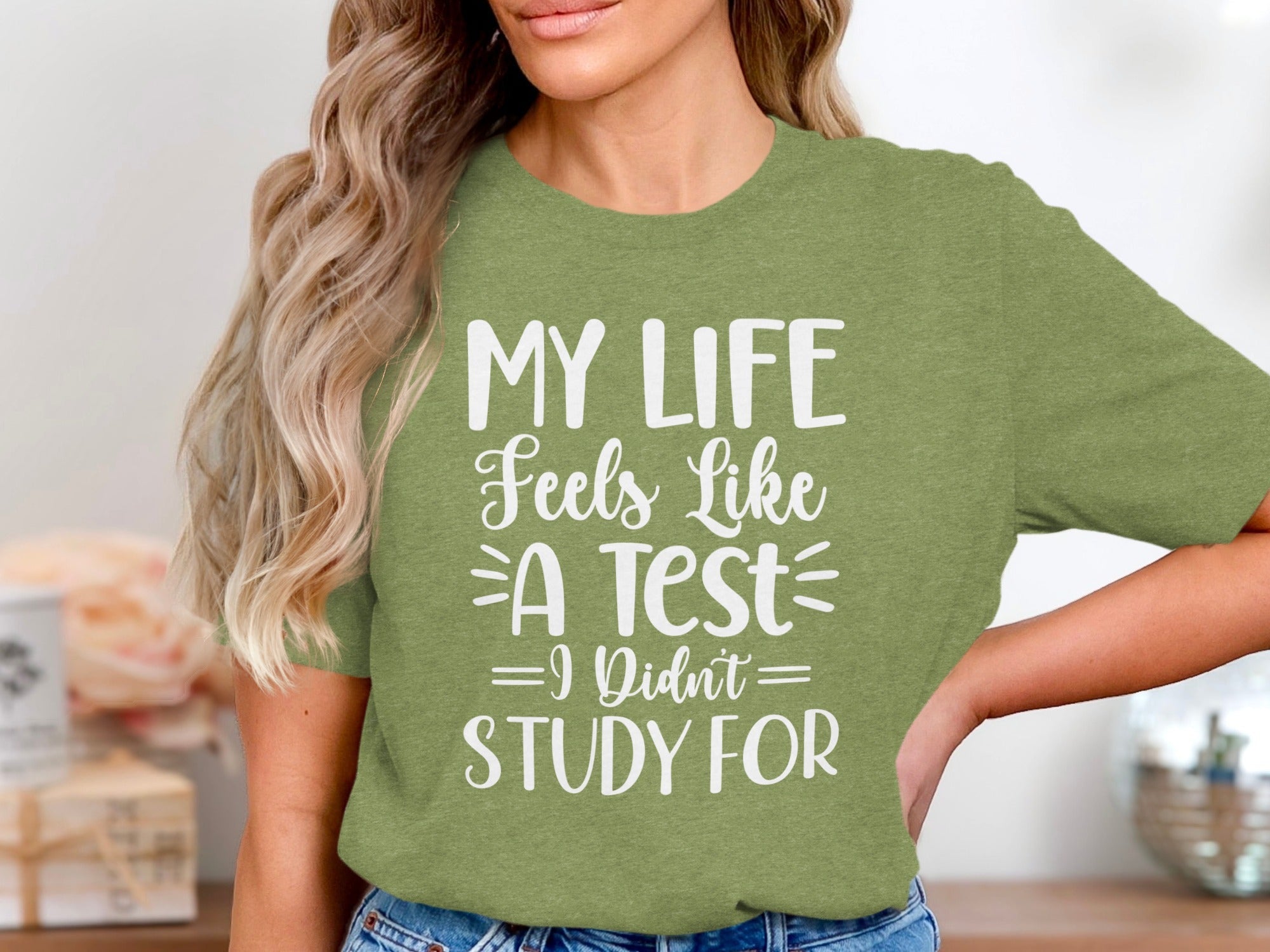 "Winging It" Funny Chaos Life Graphic T-Shirt