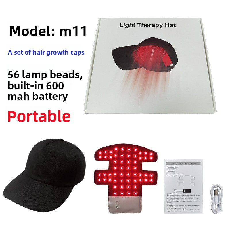 M11 Hair Growth Cap – 96-LED Multi-Wavelength Light Therapy for Hair Regrowth