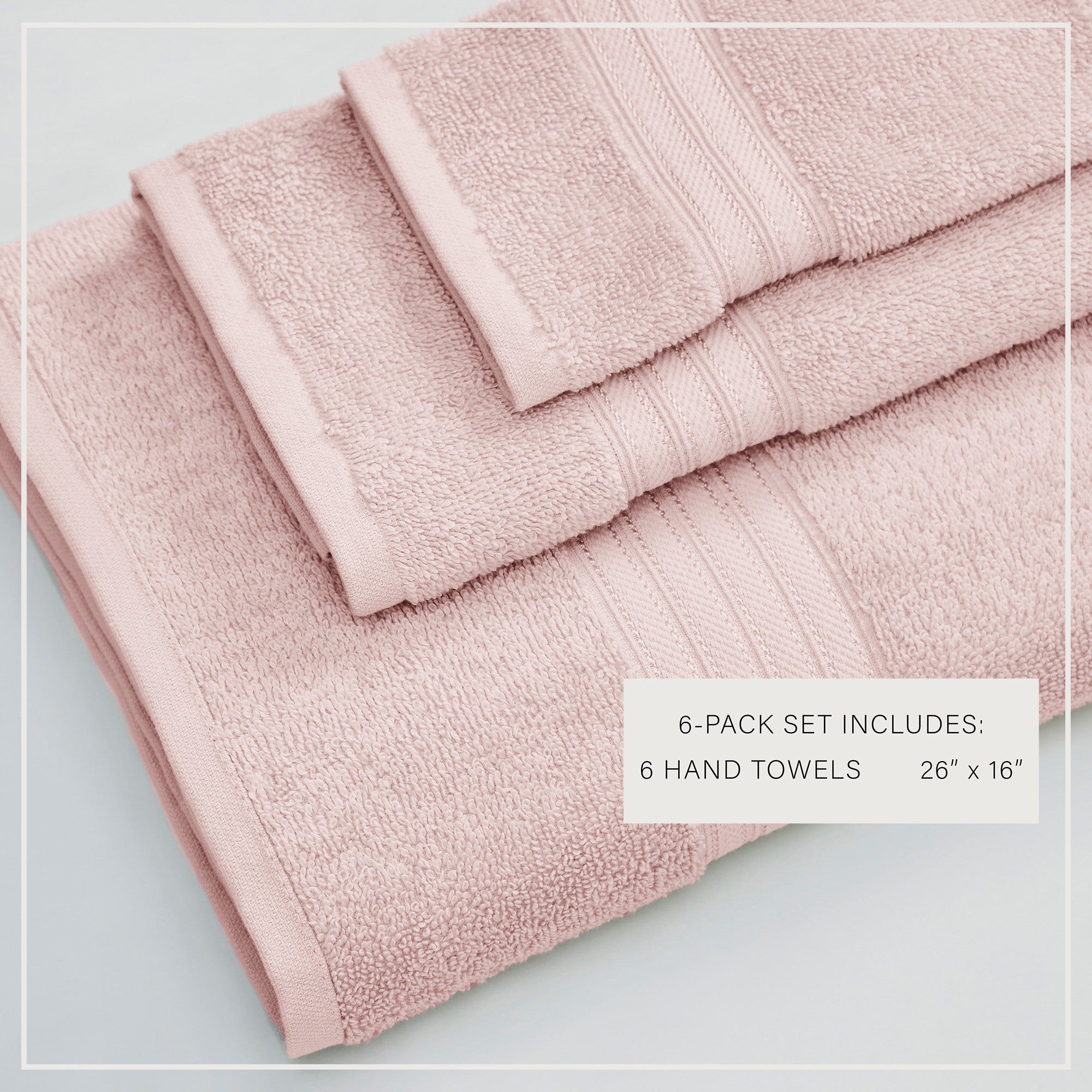 Feather Spun Cotton Bath Towels — Soft, Quick-Dry & Lightweight | Classic Bordered Style