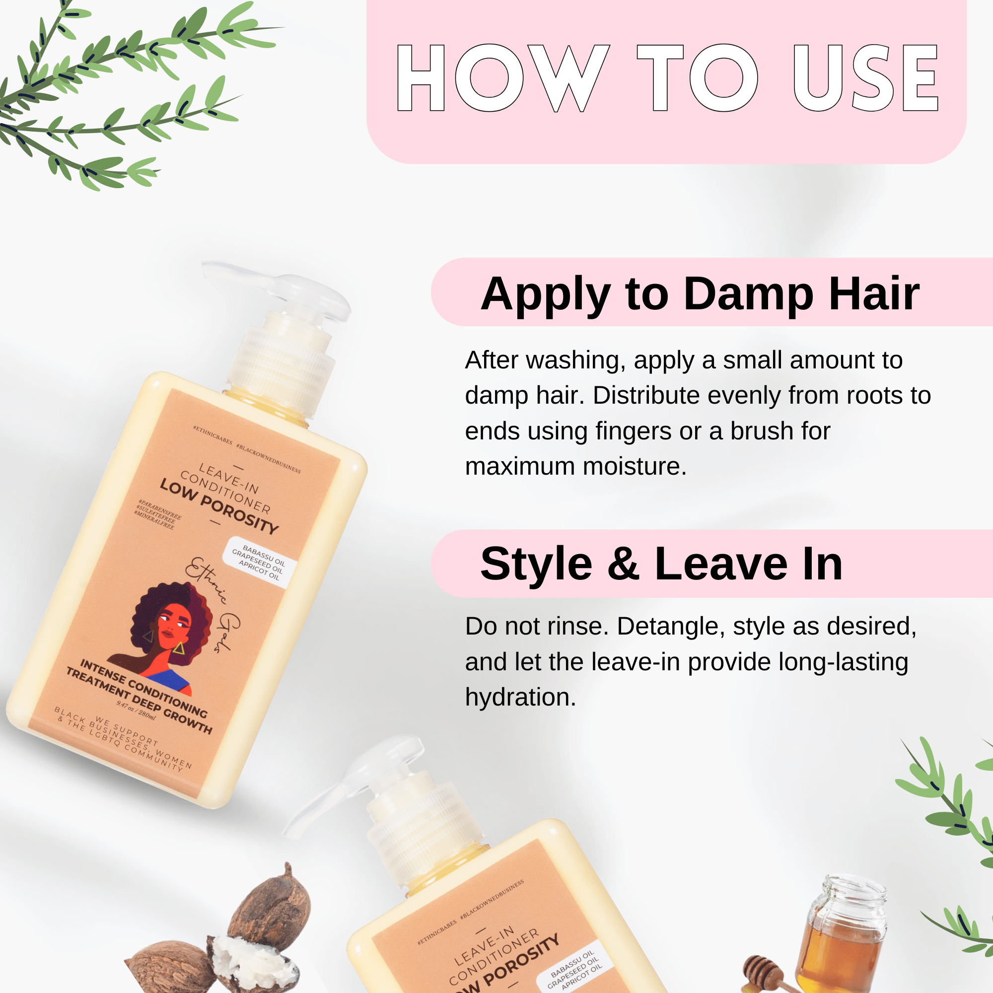 Hydrating & Detangling Leave-In Conditioner