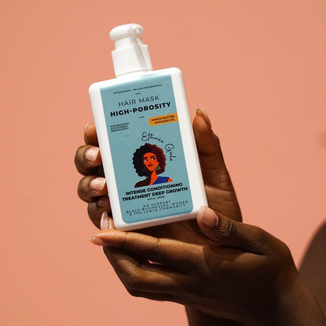 High Porosity Deep Conditioning Hair Mask | Avocado, Mango & Baobab Oil