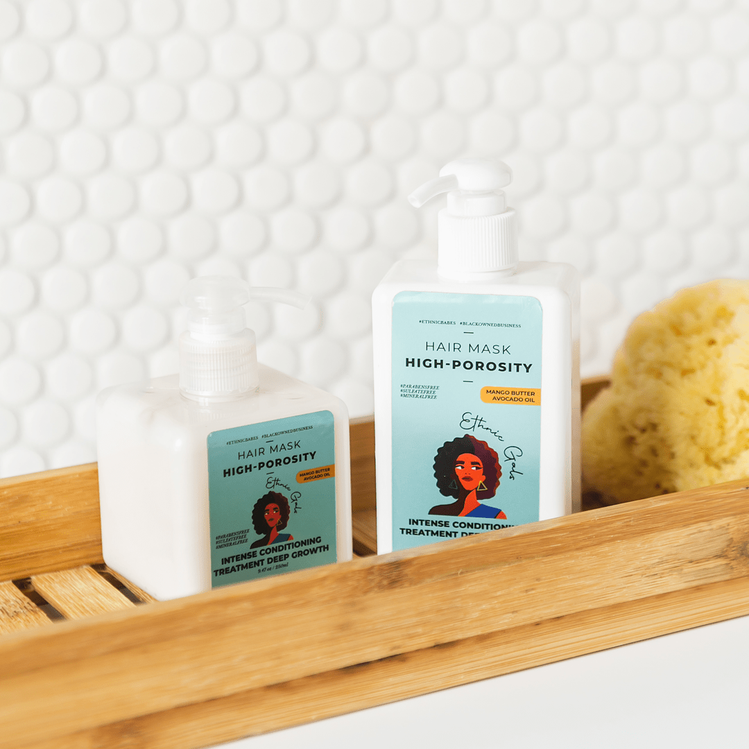 High Porosity Deep Conditioning Hair Mask | Avocado, Mango & Baobab Oil