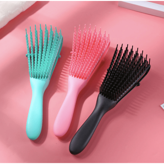 Ethnic Gals Hair Scalp Massage Detangling Brush | Afro & Curly Hair