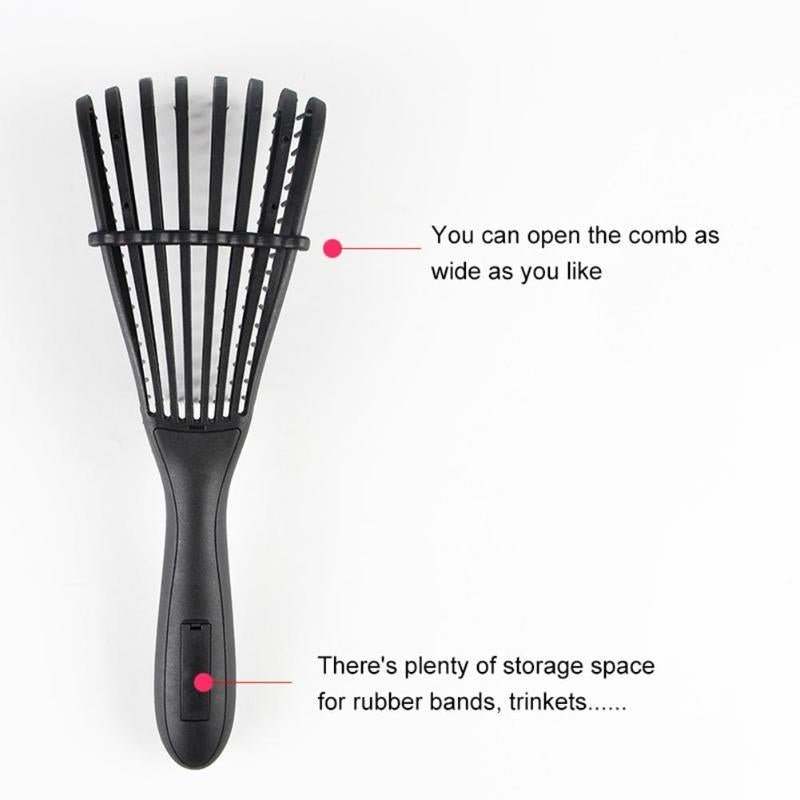 Ethnic Gals Hair Scalp Massage Detangling Brush | Afro & Curly Hair