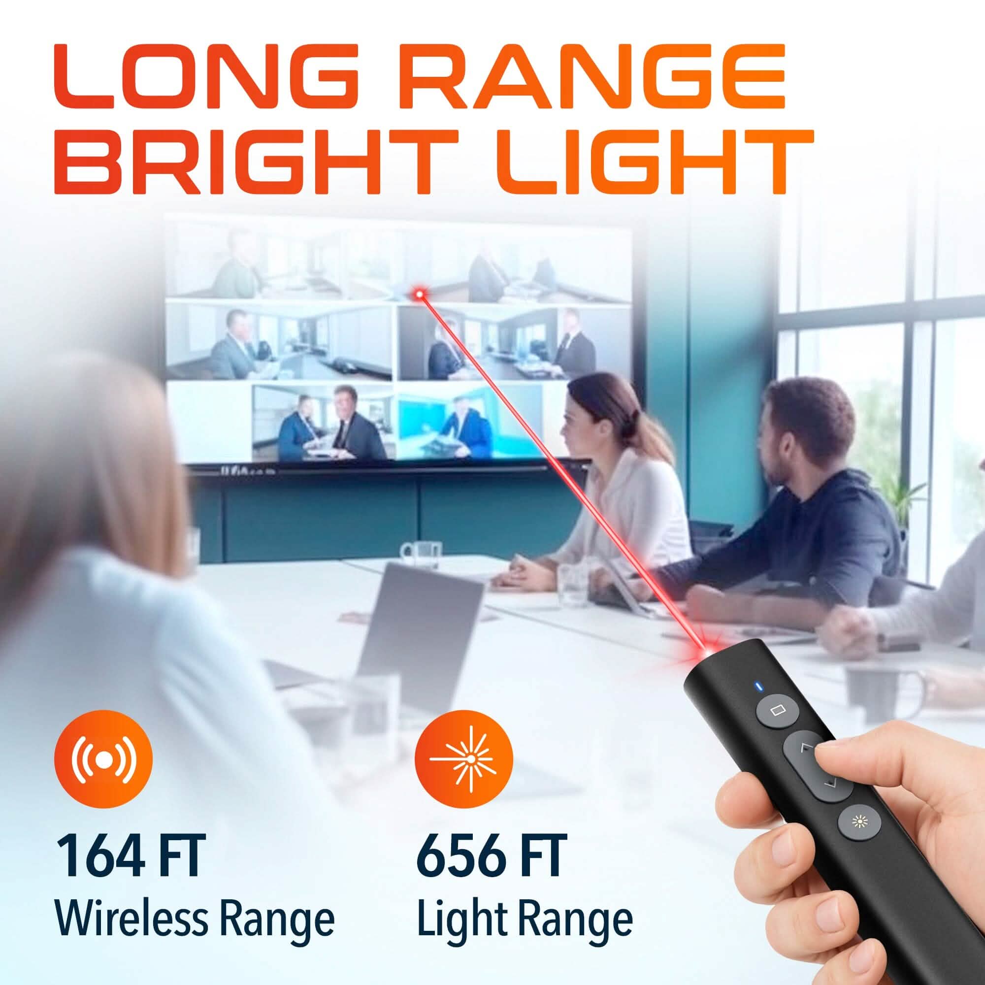 Delton LP21 Wireless Laser Pointer Presenter Remote