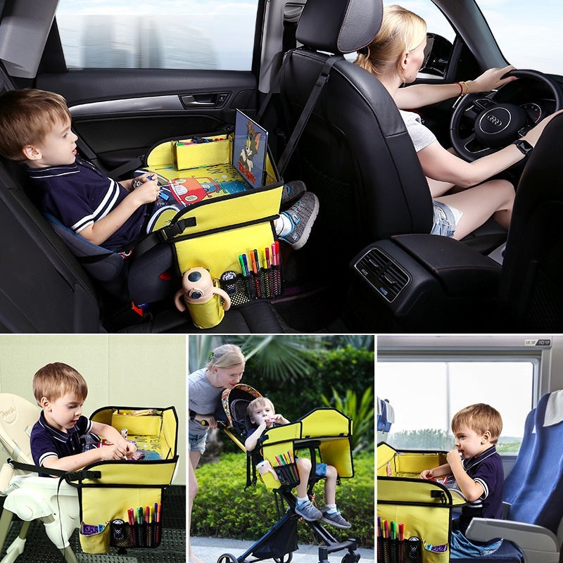 Kids' Multifunctional Entertainment Lap Tray | 4 Designs | Travel & Car