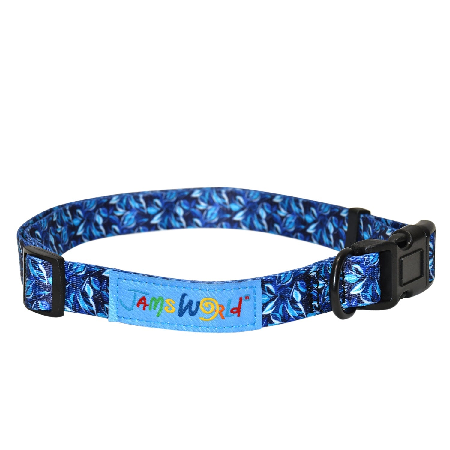Jams World Bay Leaf Dog Collar | Make-A-Wish Hawaii | 20% to Charity | S/M & L/XL