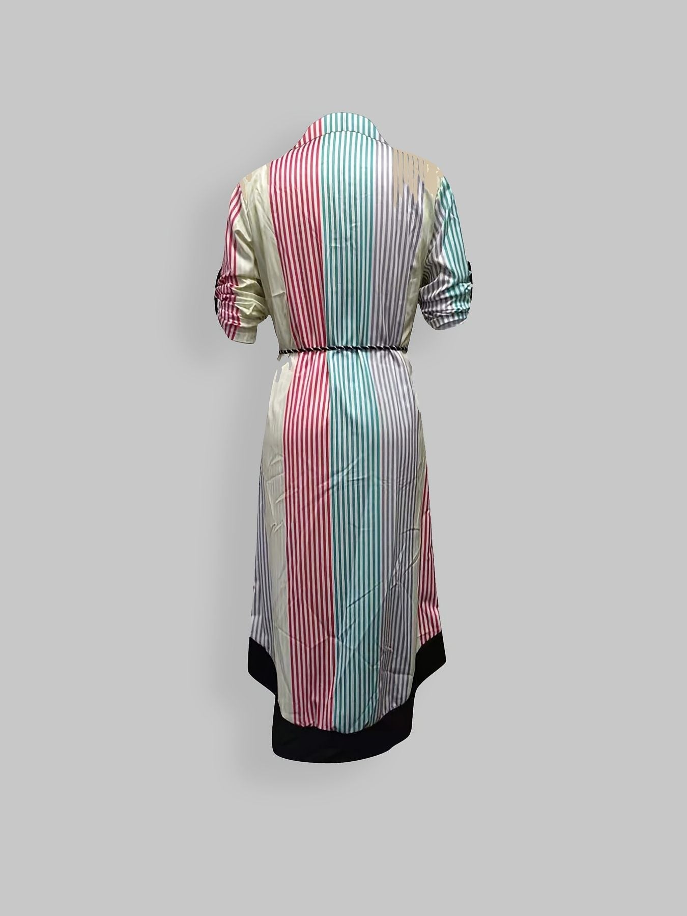 Elegant Ditsy Floral Maxi Dress – High Waist Slim Fit Summer Dress for Women