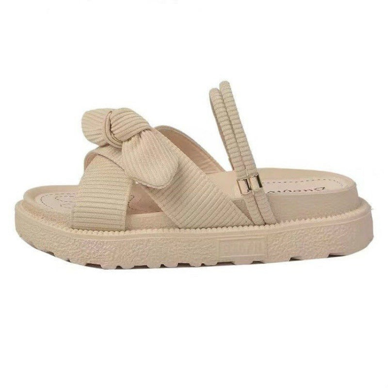 Women's Two-Wear Flat Platform Sandals – EVA Slip-On Open-Toe | 4 Colors