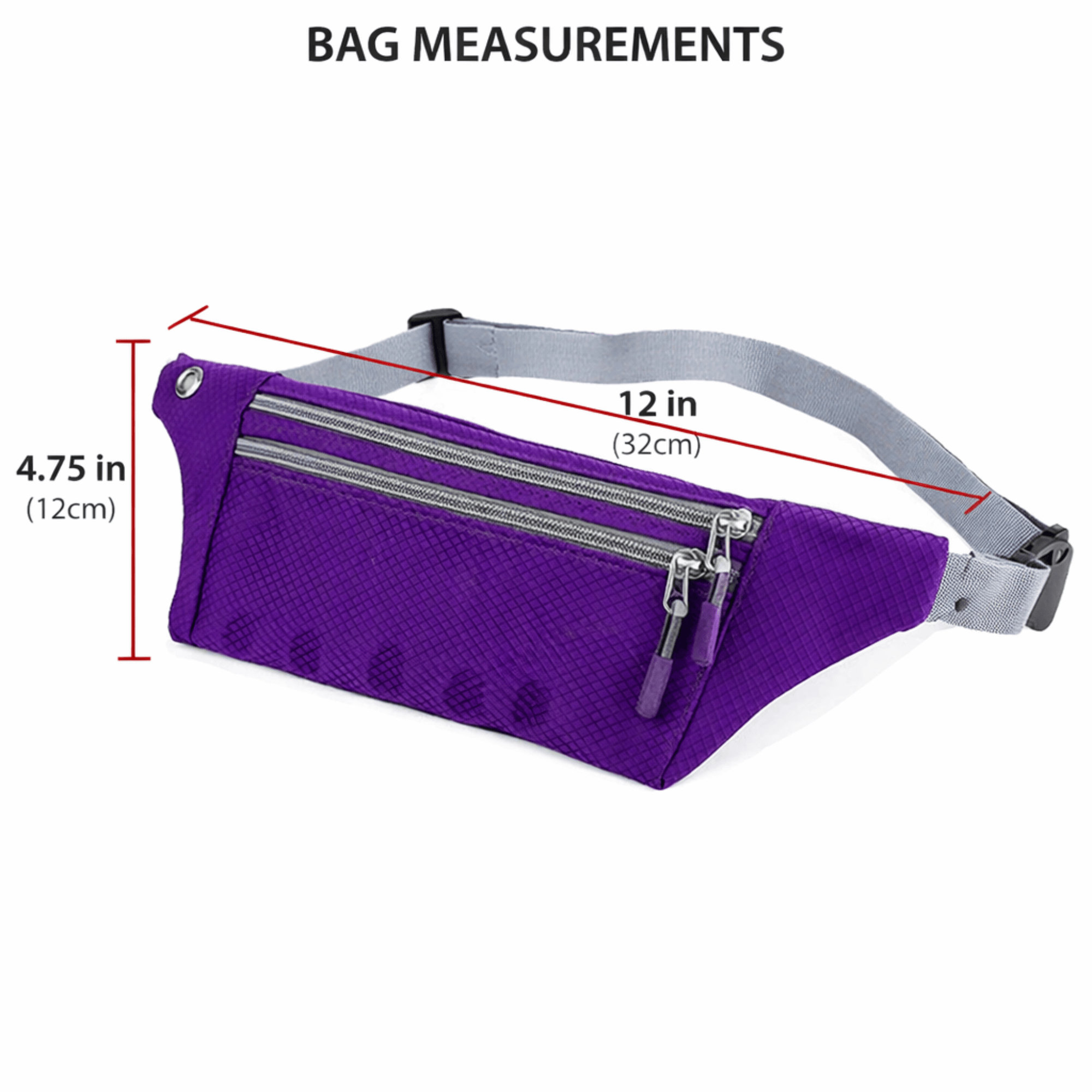Fitness Waterproof Fanny Pack for Running & Travel