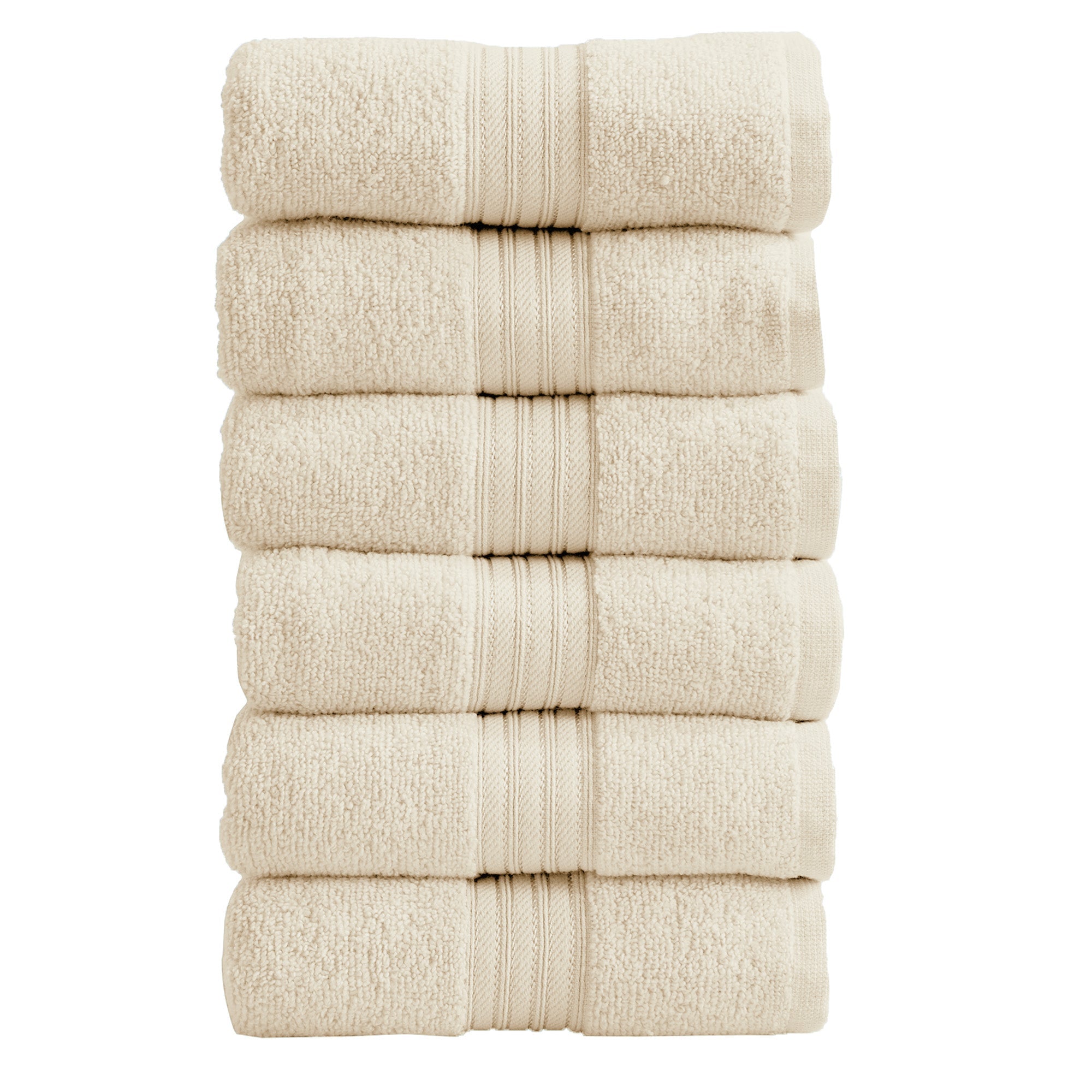 Feather Spun Cotton Bath Towels — Soft, Quick-Dry & Lightweight | Classic Bordered Style