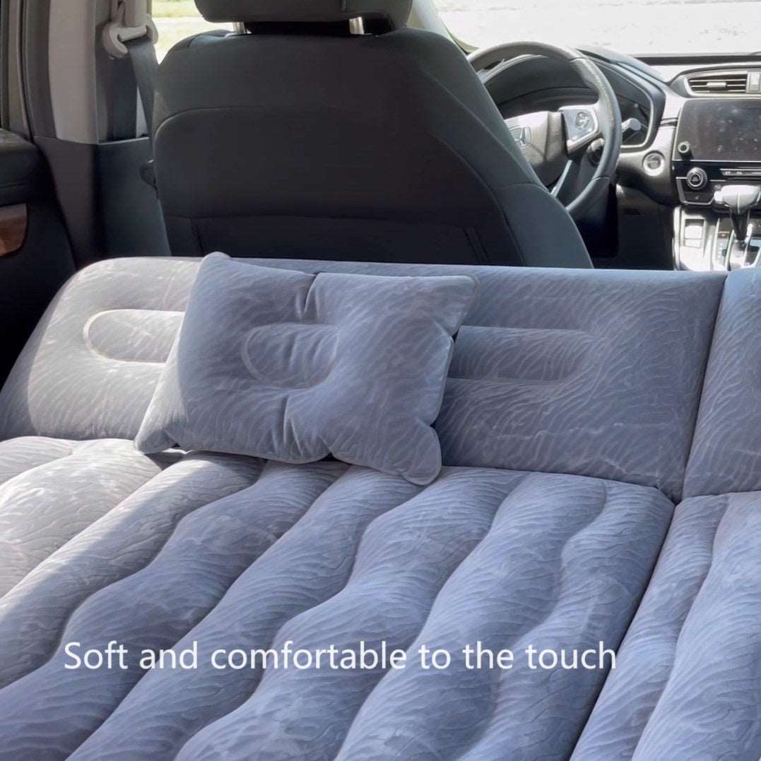 Umbrauto SUV Air Mattress 1.0 — Inflatable Car Camping Bed, Gray
