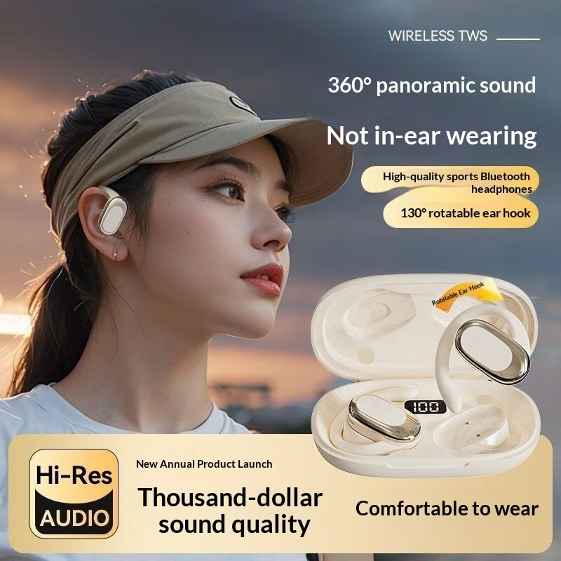 Sport Wireless Earbuds | Waterproof Bluetooth Earbuds with Noise Reduction & Digital Display