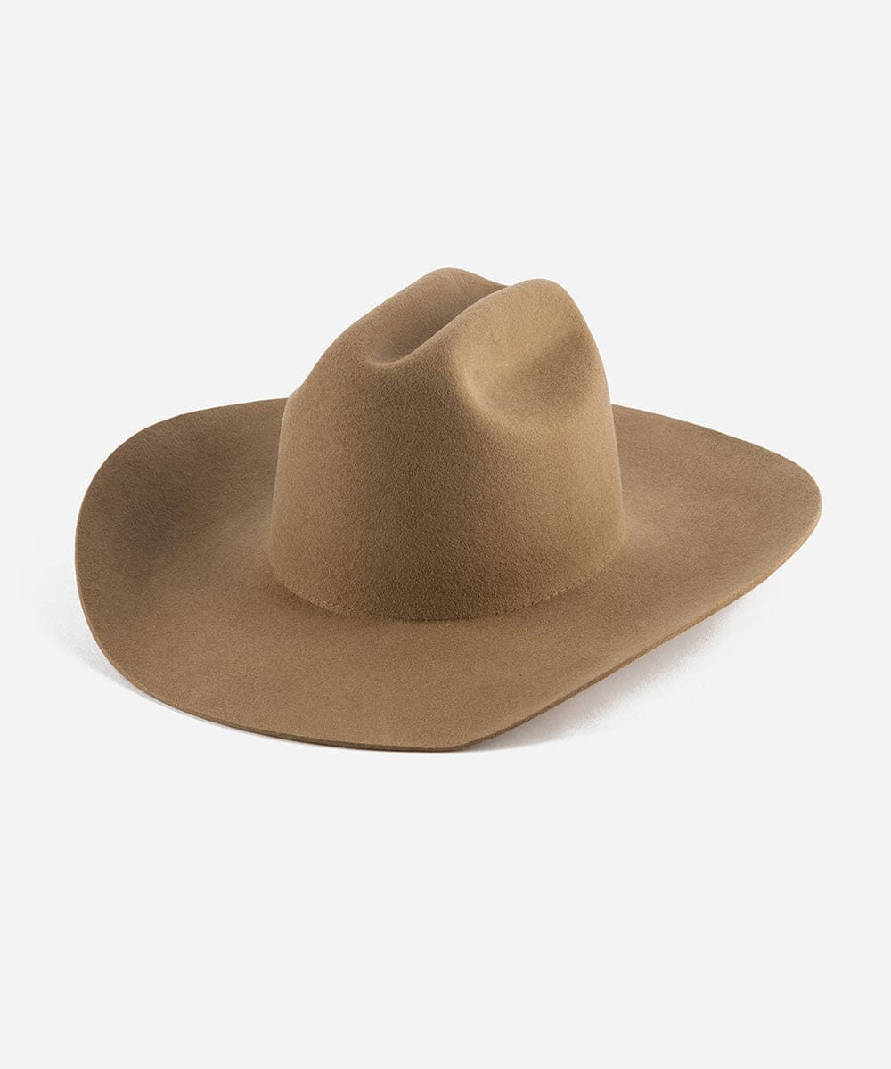 Teddy Cattleman Cowboy Hat – Wide Brim Felt Western Hat for Women