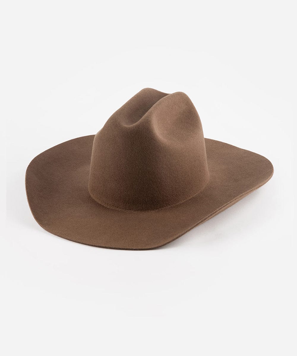 Teddy Cattleman Cowboy Hat – Wide Brim Felt Western Hat for Women