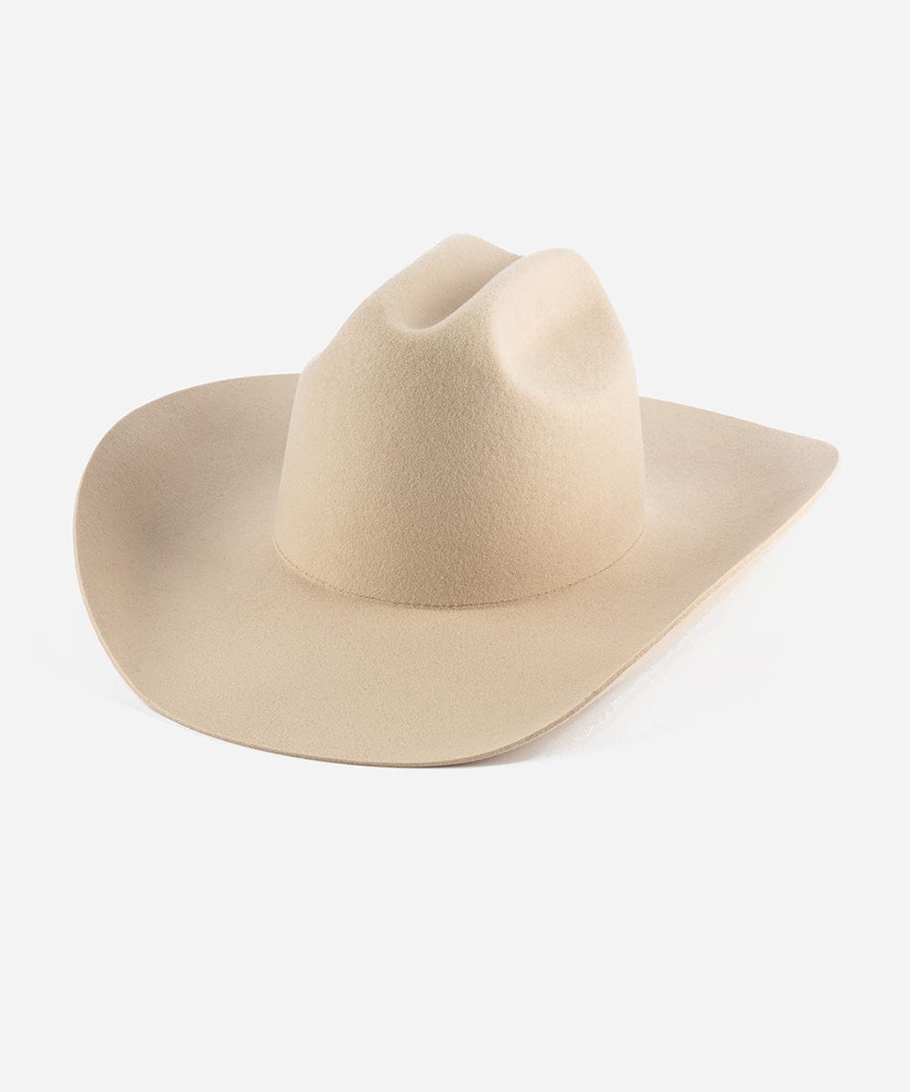 Teddy Cattleman Cowboy Hat – Wide Brim Felt Western Hat for Women