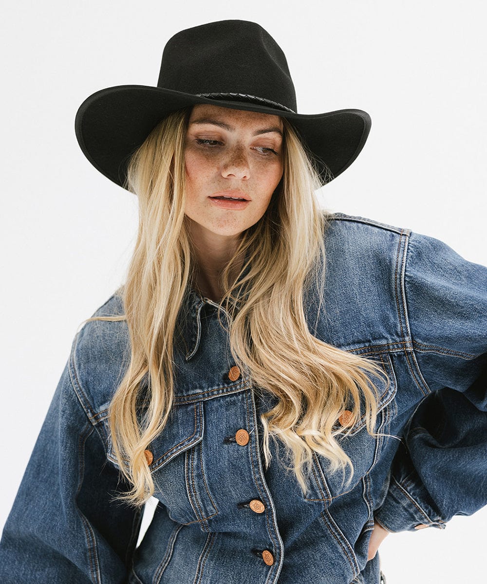 June Rancher Cowboy Hat by Gigi Pip — Women's Western Felt Hat