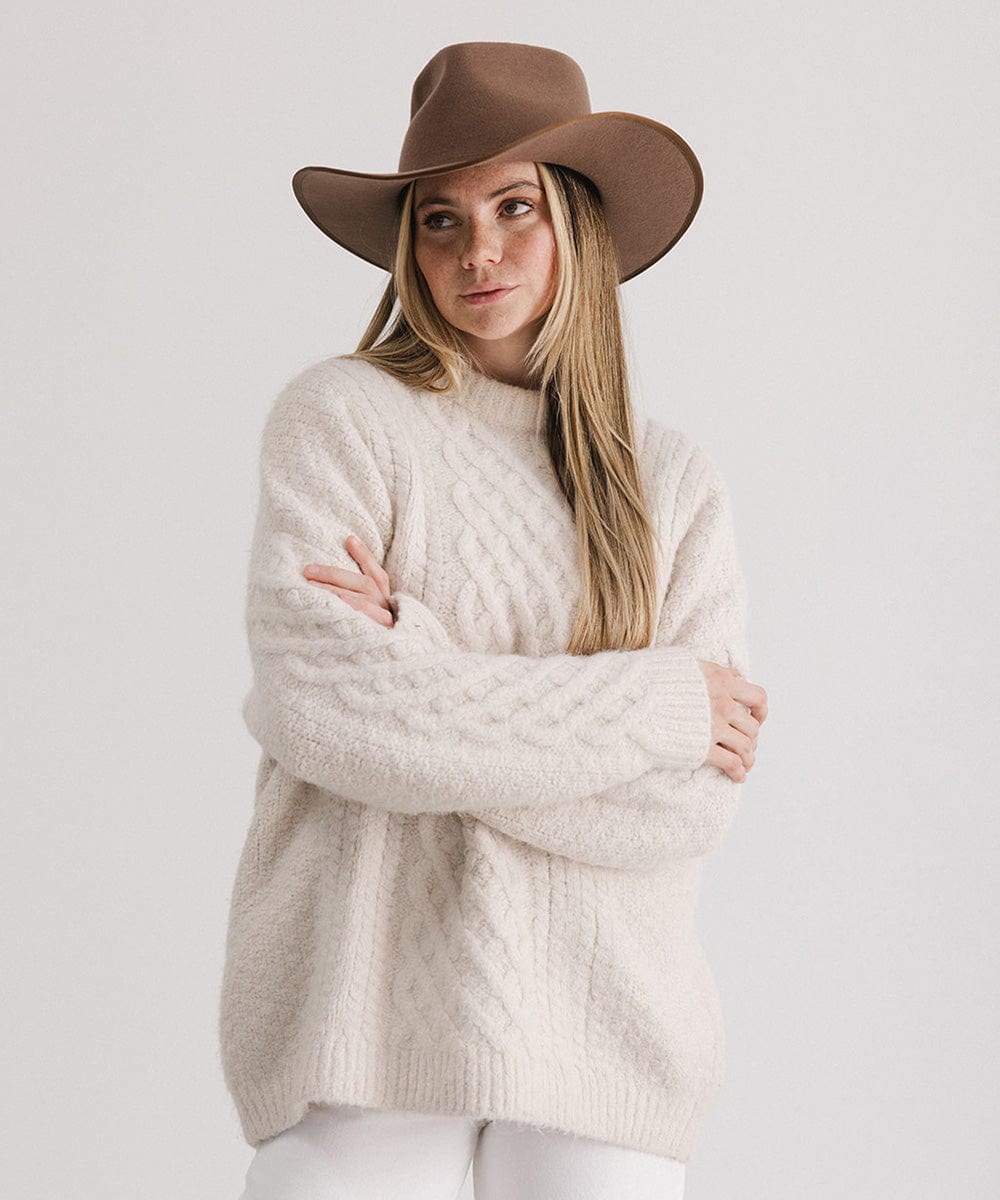 June Rancher Cowboy Hat by Gigi Pip — Women's Western Felt Hat