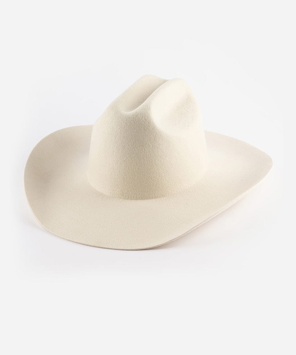 Teddy Cattleman Cowboy Hat – Wide Brim Felt Western Hat for Women