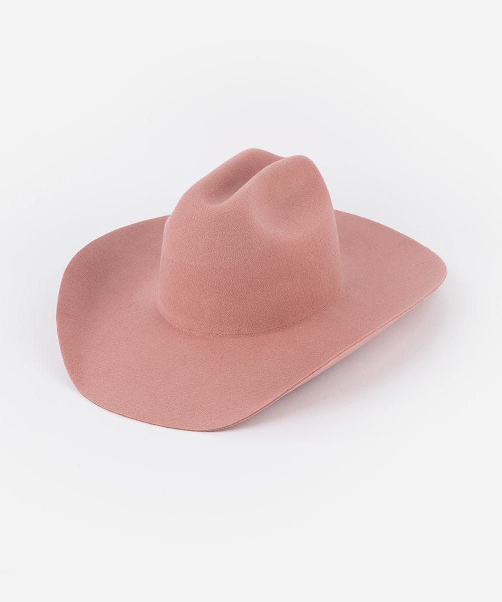 Teddy Cattleman Cowboy Hat – Wide Brim Felt Western Hat for Women