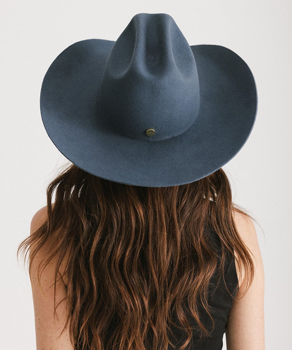 Teddy Cattleman Cowboy Hat – Wide Brim Felt Western Hat for Women