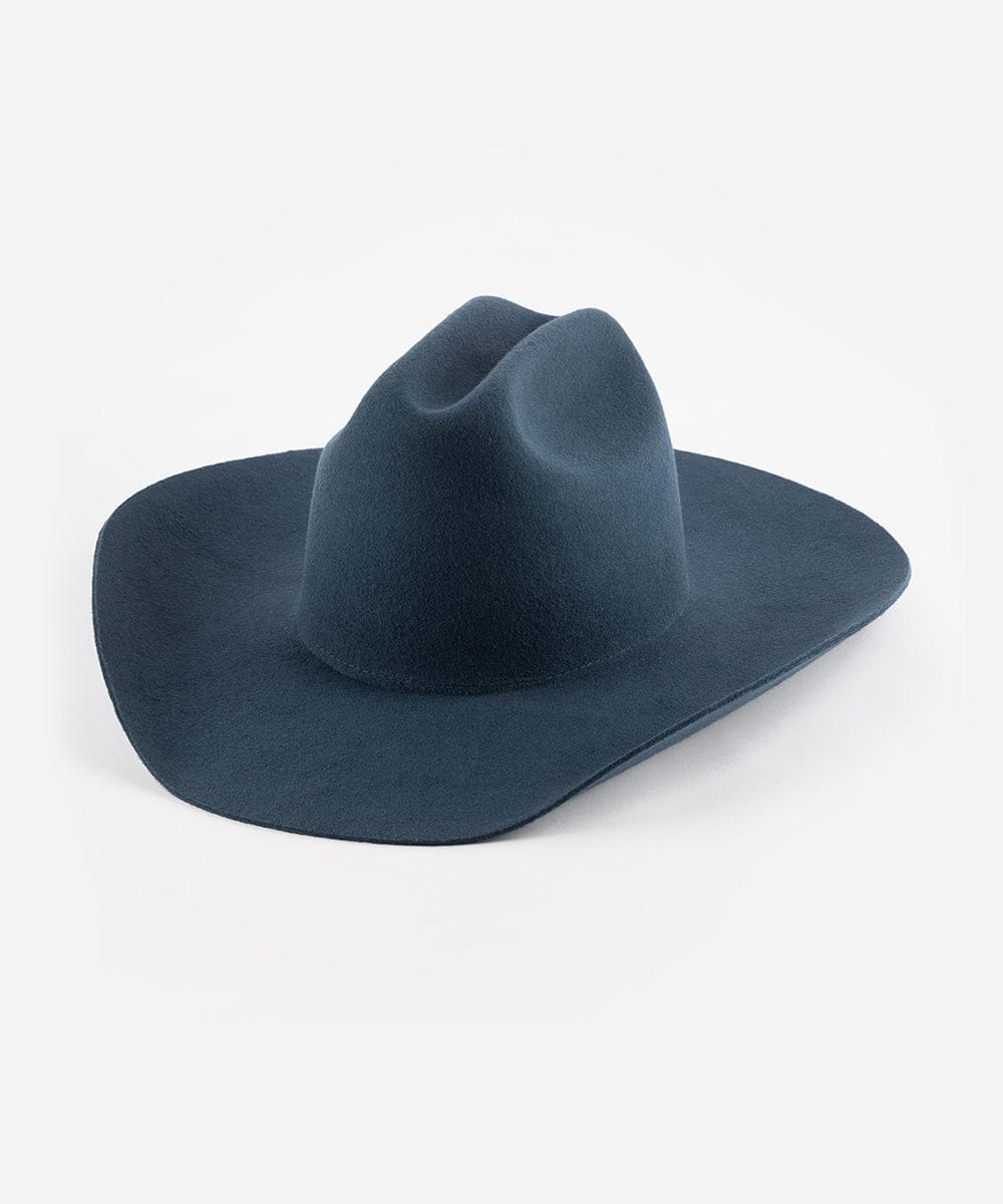 Teddy Cattleman Cowboy Hat – Wide Brim Felt Western Hat for Women