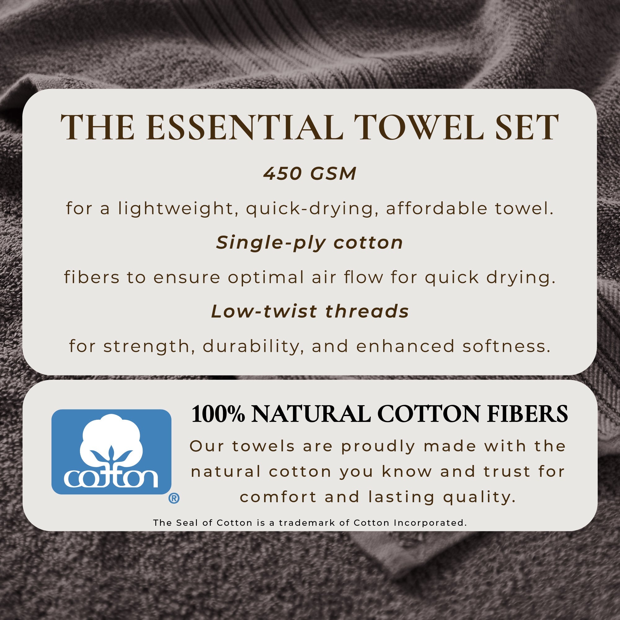 Feather Spun Cotton Bath Towels — Soft, Quick-Dry & Lightweight | Classic Bordered Style