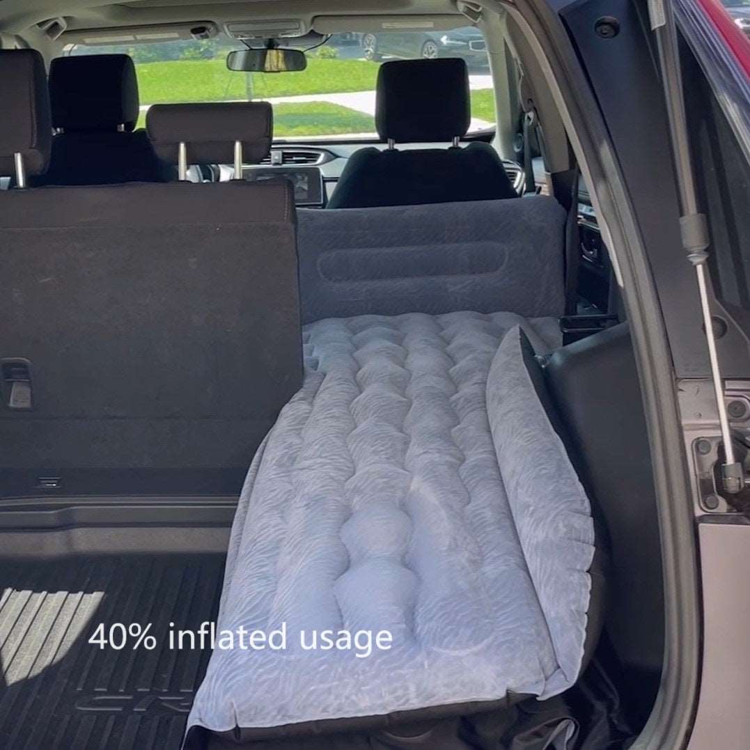 Umbrauto SUV Air Mattress 1.0 — Inflatable Car Camping Bed, Gray