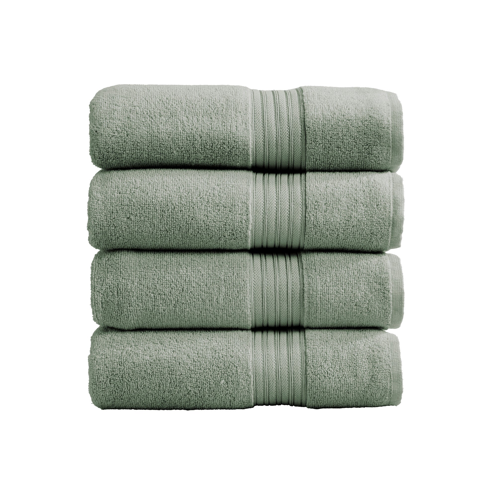 Feather Spun Cotton Bath Towels — Soft, Quick-Dry & Lightweight | Classic Bordered Style