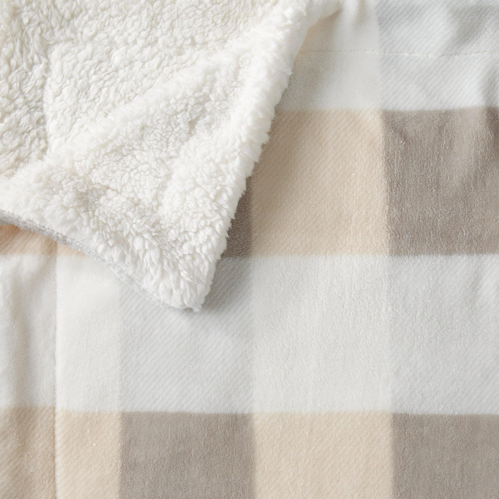 Velvet Plush Sherpa Throw Blanket — Reversible, Soft & Cozy | Multiple Colors & Patterns