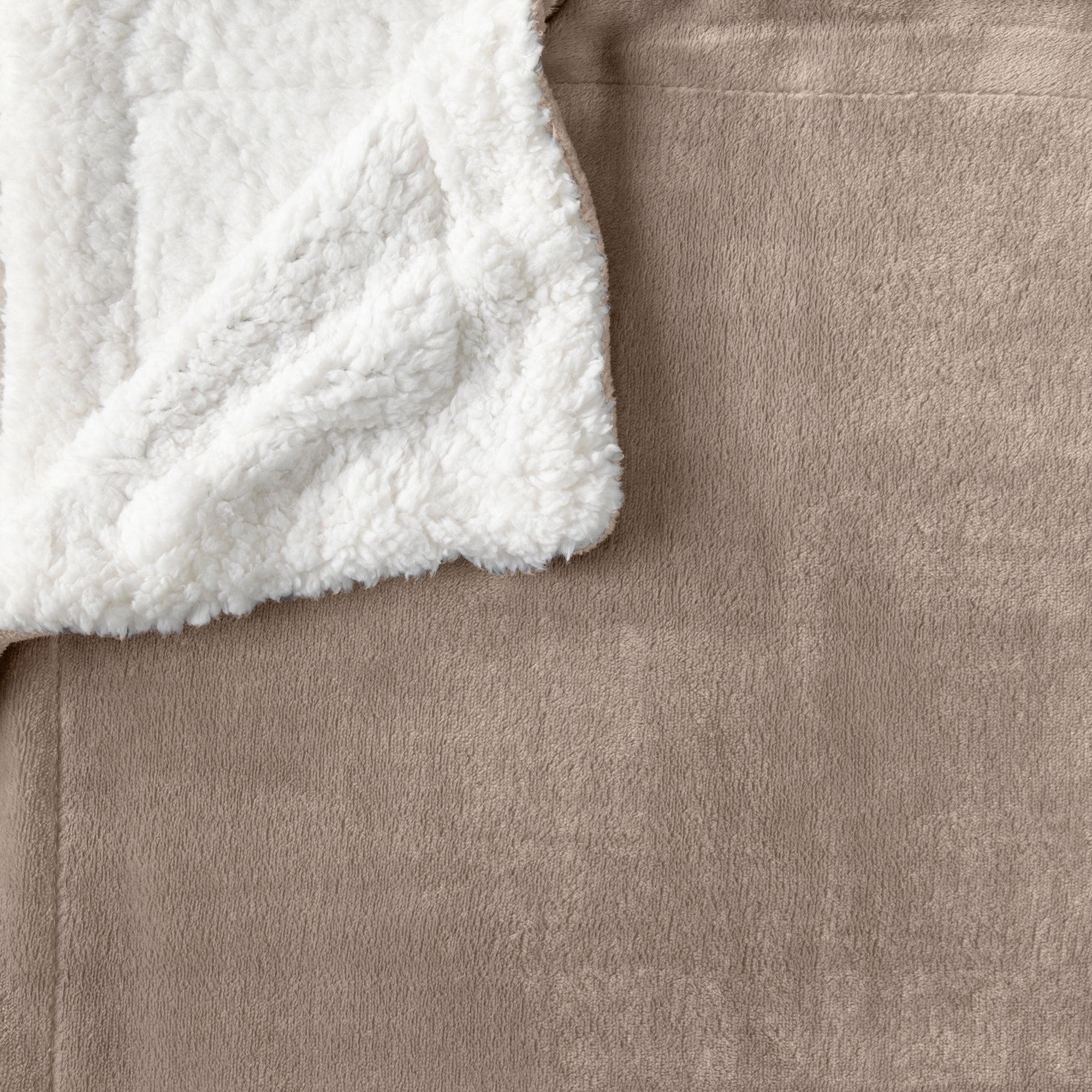 Velvet Plush Sherpa Throw Blanket — Reversible, Soft & Cozy | Multiple Colors & Patterns