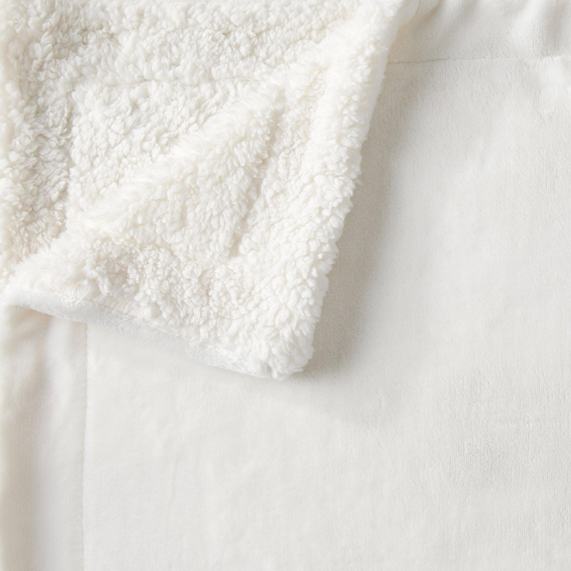 Velvet Plush Sherpa Throw Blanket — Reversible, Soft & Cozy | Multiple Colors & Patterns
