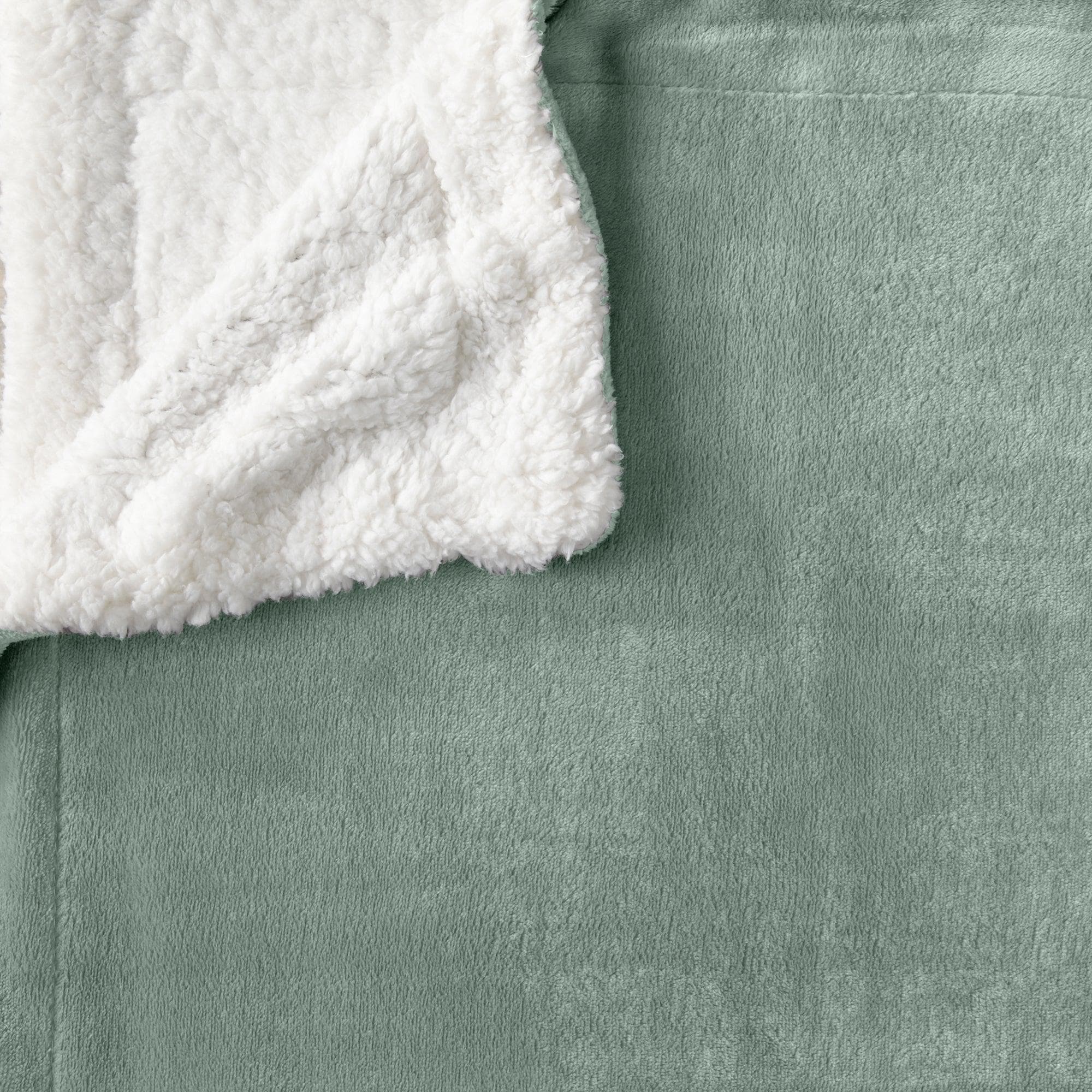 Velvet Plush Sherpa Throw Blanket — Reversible, Soft & Cozy | Multiple Colors & Patterns