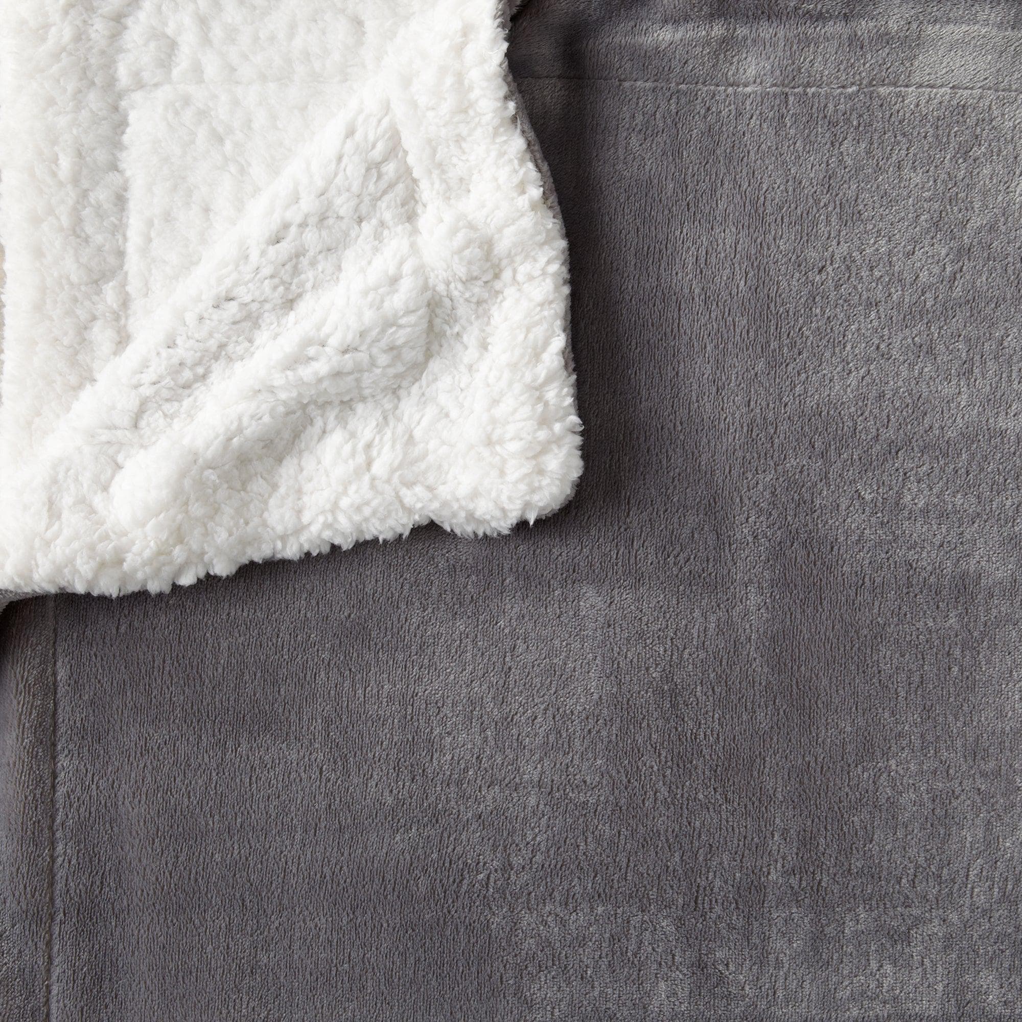 Velvet Plush Sherpa Throw Blanket — Reversible, Soft & Cozy | Multiple Colors & Patterns