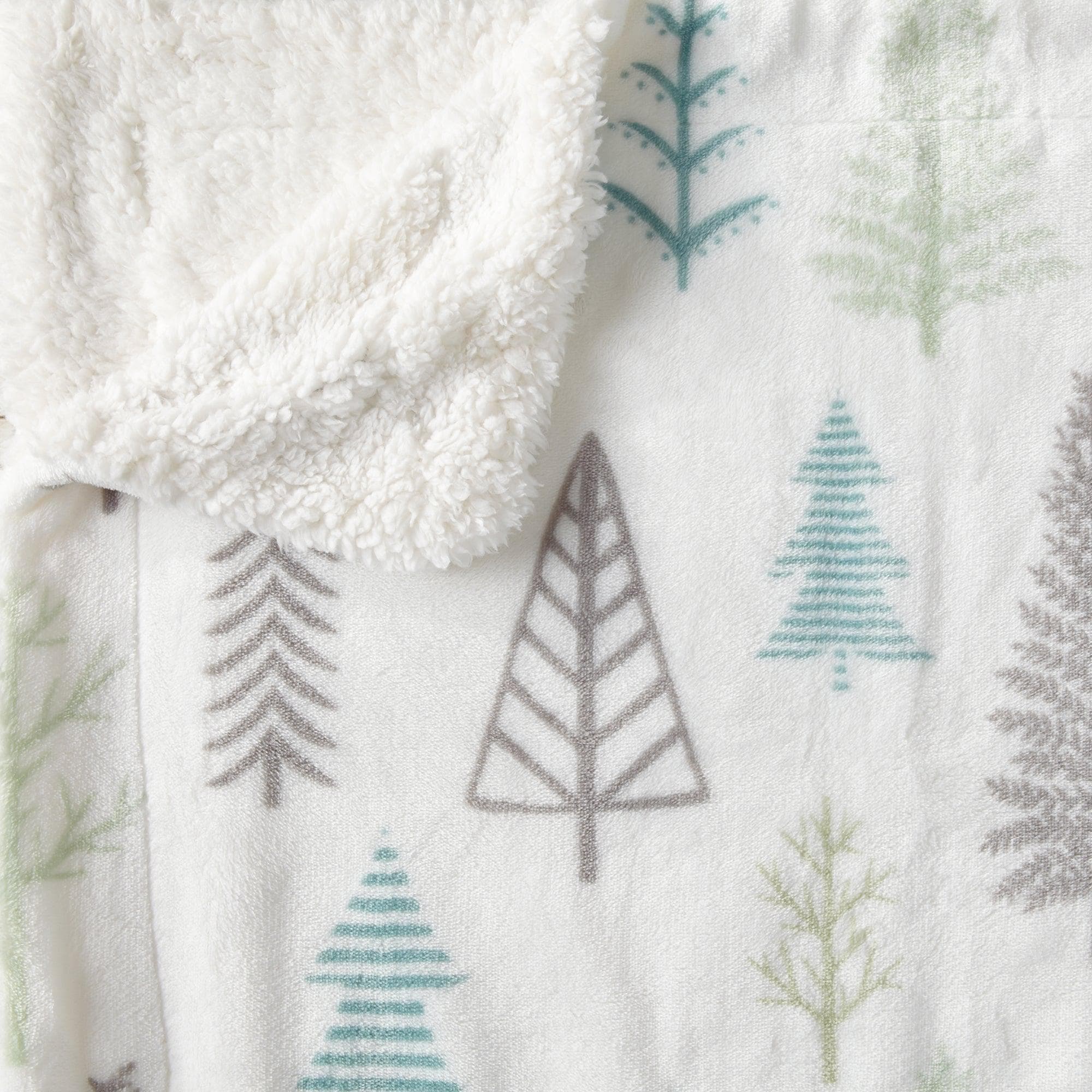 Velvet Plush Sherpa Throw Blanket — Reversible, Soft & Cozy | Multiple Colors & Patterns