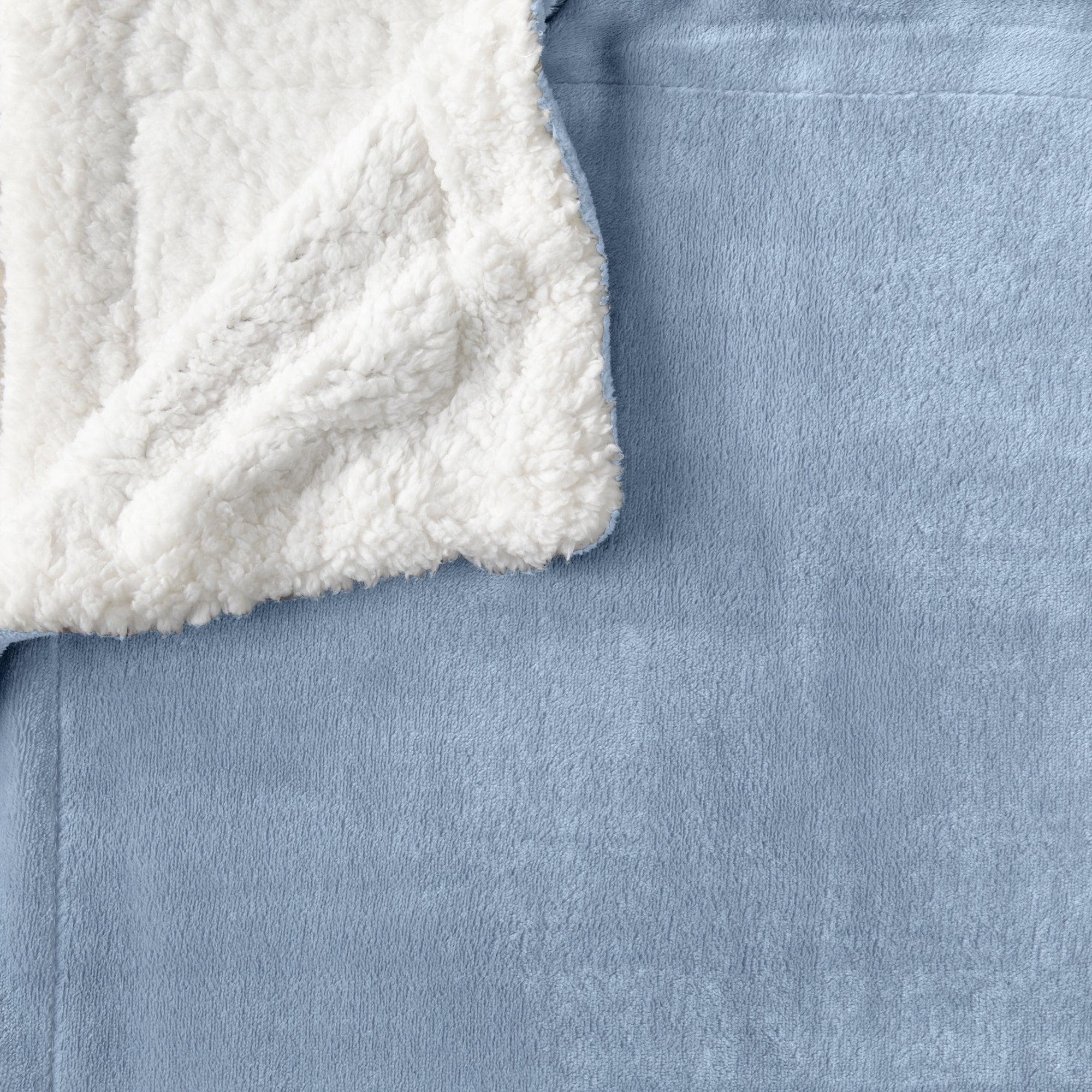 Velvet Plush Sherpa Throw Blanket — Reversible, Soft & Cozy | Multiple Colors & Patterns