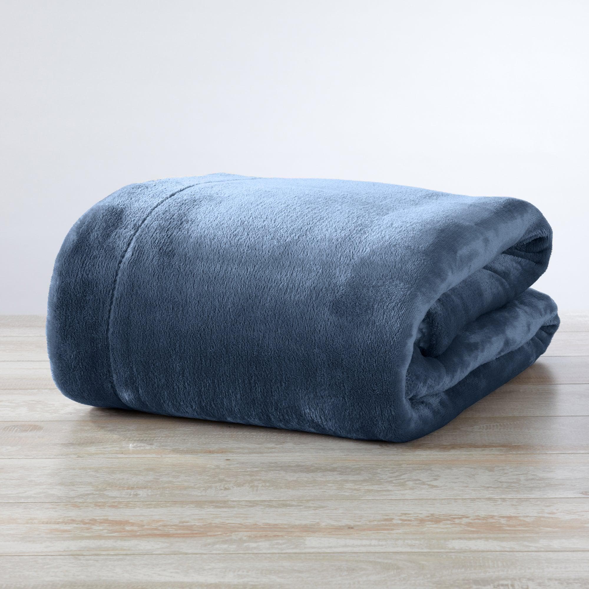 Velvet Plush Sherpa Throw Blanket — Reversible, Soft & Cozy | Multiple Colors & Patterns