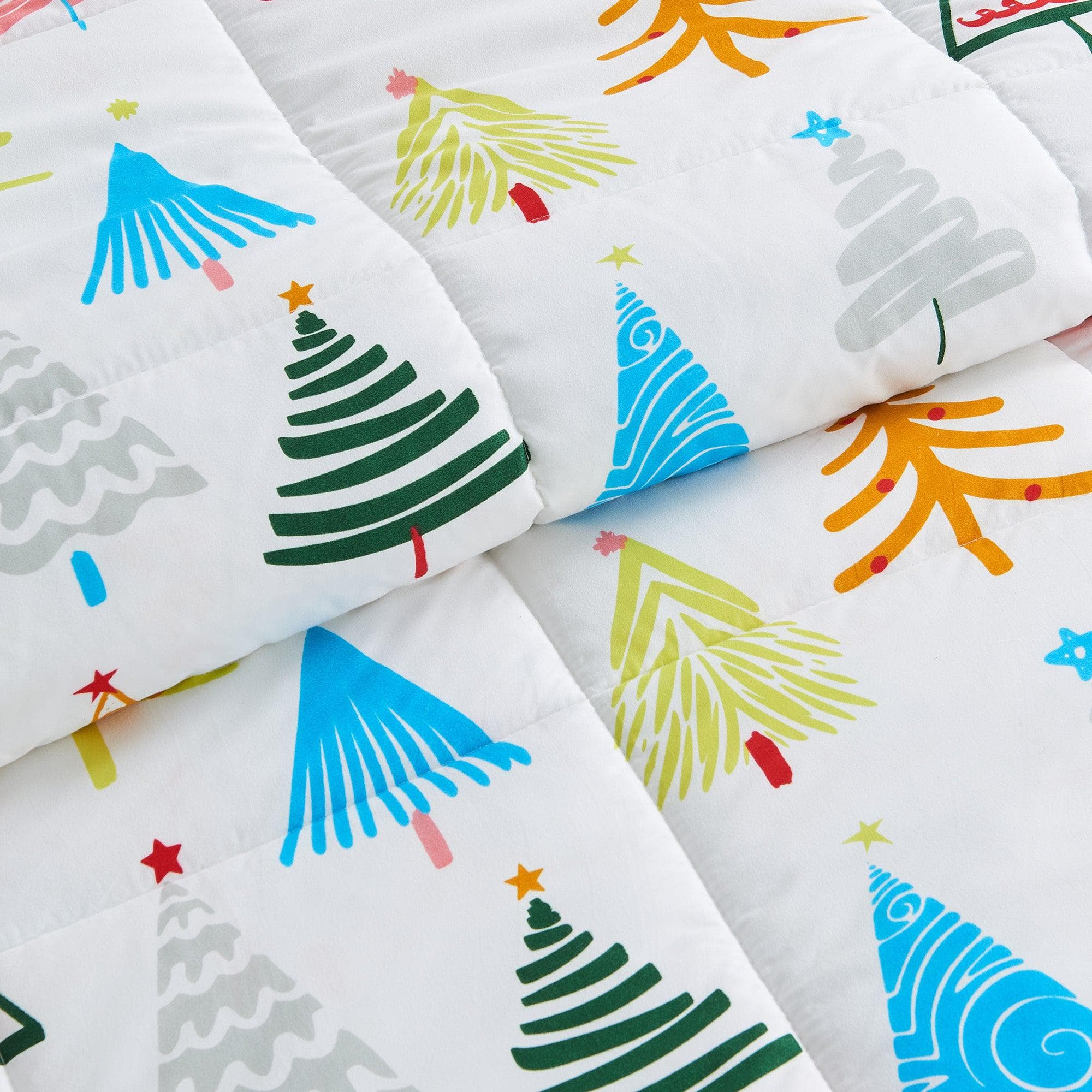 Reversible Comforter Set — Brushed Microfiber, Down Alternative Fill | Two Looks in One
