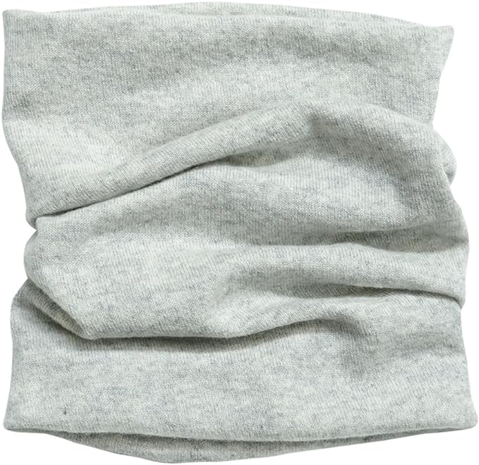 tittimitti® 100% Kaschmir Gestrickter Nackenwärmer Loop Schal für Herren und Damen