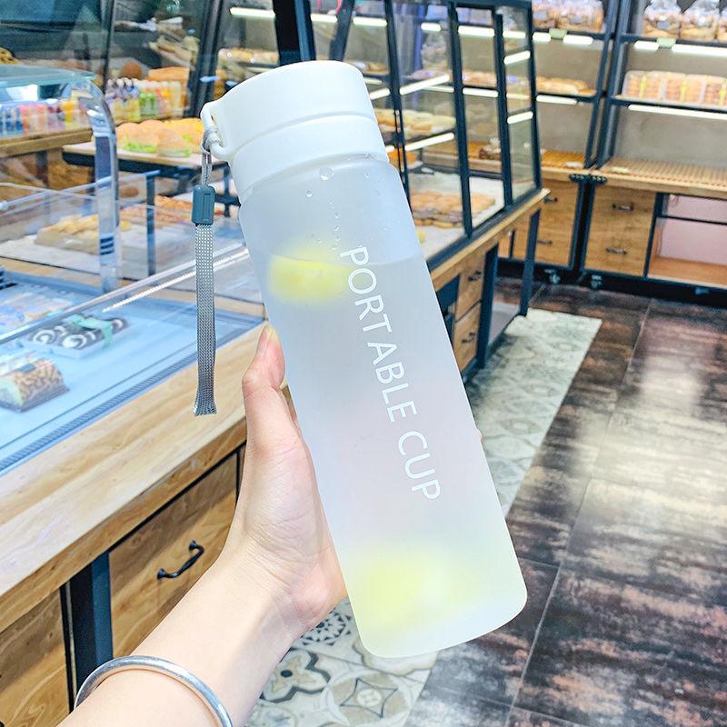 800ml Matte Sport Water Bottle | BPA-Free Leak-Proof Bottle for School & Outdoors
