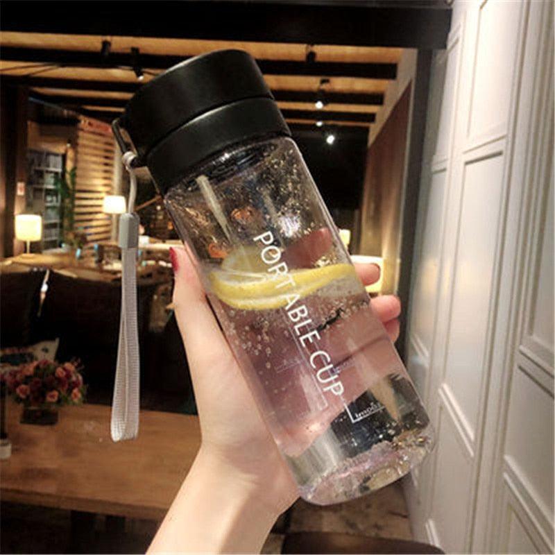 800ml Matte Sport Water Bottle | BPA-Free Leak-Proof Bottle for School & Outdoors